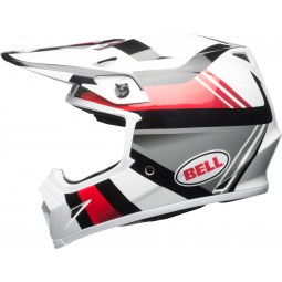 KASK BELL MX-9 MIPS MARAUDER WHITE/BLACK/RED