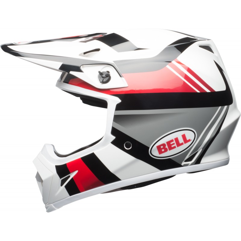 KASK BELL MX-9 MIPS MARAUDER WHITE/BLACK/RED