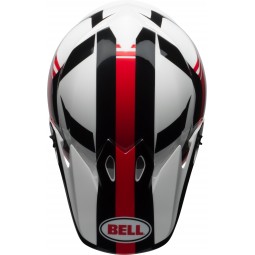 KASK BELL MX-9 MIPS MARAUDER WHITE/BLACK/RED