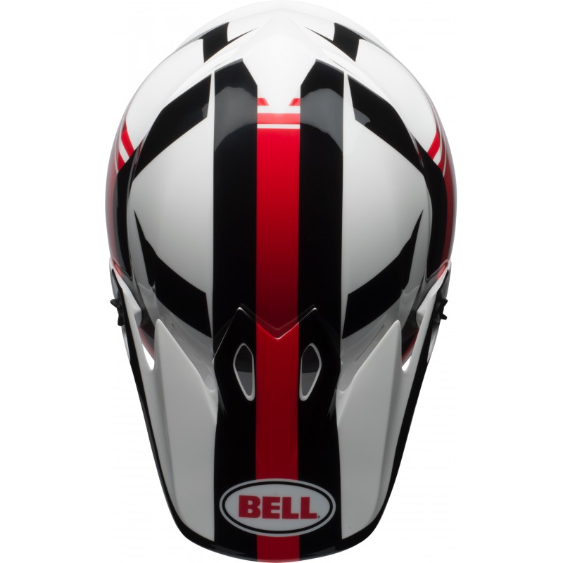 KASK BELL MX-9 MIPS MARAUDER WHITE/BLACK/RED