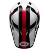 KASK BELL MX-9 MIPS MARAUDER WHITE/BLACK/RED
