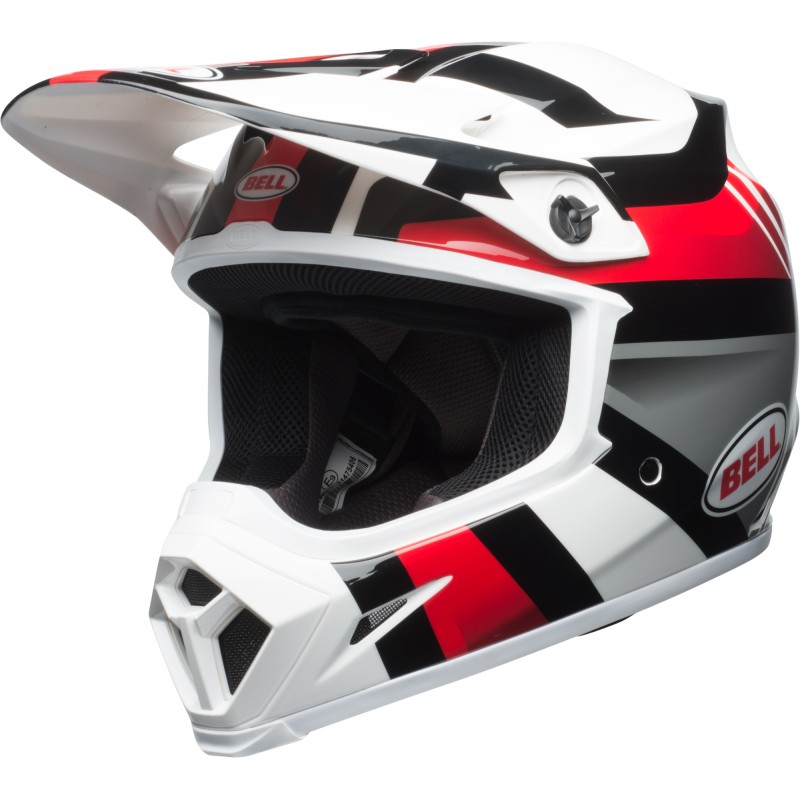 KASK BELL MX-9 MIPS MARAUDER WHITE/BLACK/RED