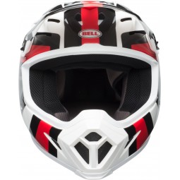 KASK BELL MX-9 MIPS MARAUDER WHITE/BLACK/RED