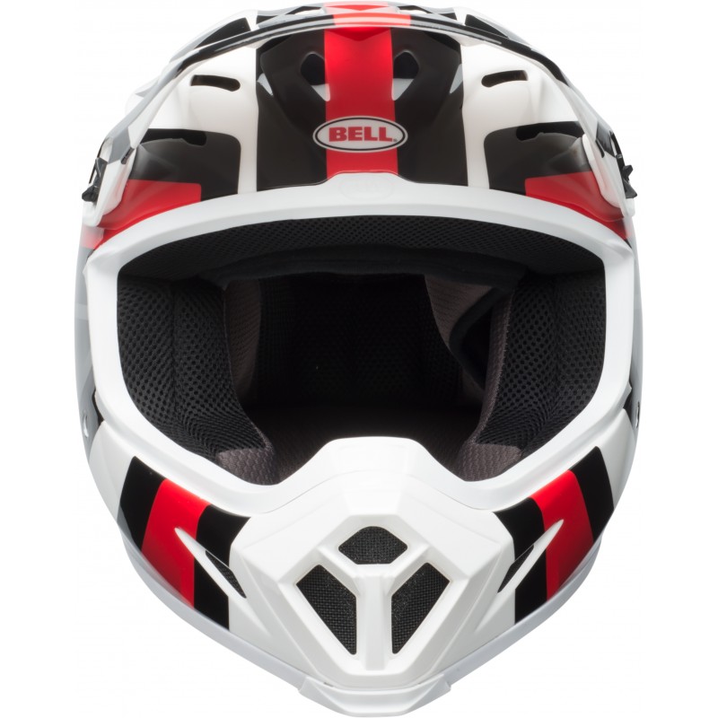 KASK BELL MX-9 MIPS MARAUDER WHITE/BLACK/RED