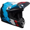 KASK BELL MX-9 MIPS STRIKE MATTE BLACK/BLUE/WHITE
