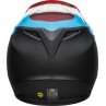 KASK BELL MX-9 MIPS STRIKE MATTE BLACK/BLUE/WHITE