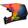 KASK BELL MX-9 MIPS STRIKE MATTE BLUE/ORANGE/PINK
