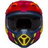 KASK BELL MX-9 MIPS STRIKE MATTE BLUE/ORANGE/PINK