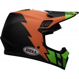 KASK BELL MX-9 MIPS STRIKE MATT INFRARED/GREEN/BLACK