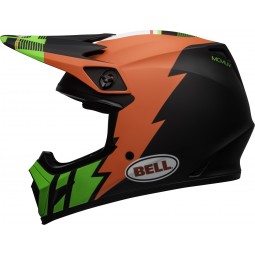KASK BELL MX-9 MIPS STRIKE MATT INFRARED/GREEN/BLACK