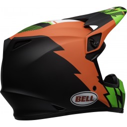 KASK BELL MX-9 MIPS STRIKE MATT INFRARED/GREEN/BLACK