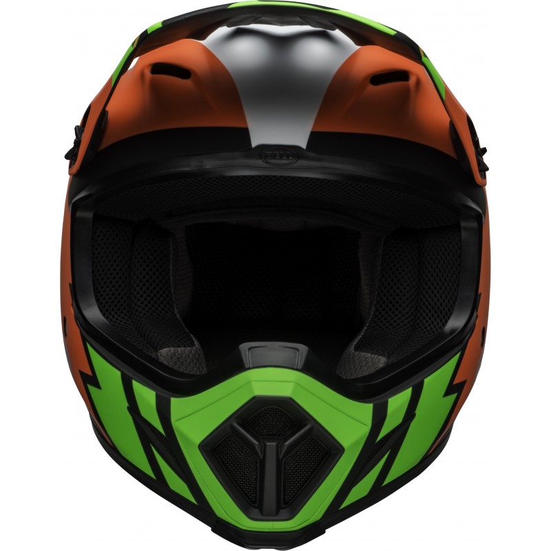 KASK BELL MX-9 MIPS STRIKE MATT INFRARED/GREEN/BLACK