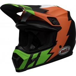 KASK BELL MX-9 MIPS STRIKE MATT INFRARED/GREEN/BLACK