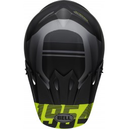 KASK BELL MX-9 MIPS STRIKE MATT GREY/BLACK/HI VIZ