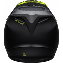 KASK BELL MX-9 MIPS STRIKE MATT GREY/BLACK/HI VIZ