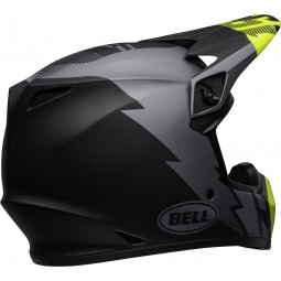 KASK BELL MX-9 MIPS STRIKE MATT GREY/BLACK/HI VIZ