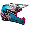 KASK BELL MX-9 MIPS TAGGER ASYMETRIC BLUE/PINK
