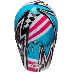 KASK BELL MX-9 MIPS TAGGER ASYMETRIC BLUE/PINK
