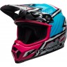 KASK BELL MX-9 MIPS TAGGER ASYMETRIC BLUE/PINK