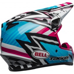 KASK BELL MX-9 MIPS TAGGER ASYMETRIC BLUE/PINK