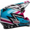 KASK BELL MX-9 MIPS TAGGER ASYMETRIC BLUE/PINK
