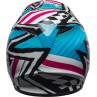 KASK BELL MX-9 MIPS TAGGER ASYMETRIC BLUE/PINK