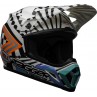 KASK BELL MX-9 MIPS TAGGER CHECK ME OUT GLOSS WHITE/BLACK