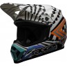 KASK BELL MX-9 MIPS TAGGER CHECK ME OUT GLOSS WHITE/BLACK