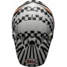 KASK BELL MX-9 MIPS TAGGER CHECK ME OUT GLOSS WHITE/BLACK
