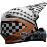 KASK BELL MX-9 MIPS TAGGER CHECK ME OUT GLOSS WHITE/BLACK