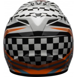 KASK BELL MX-9 MIPS TAGGER CHECK ME OUT GLOSS WHITE/BLACK