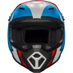KASK BELL MX-9 MIPS TAGGER CHECK ME OUT GLOSS WHITE/BLACK