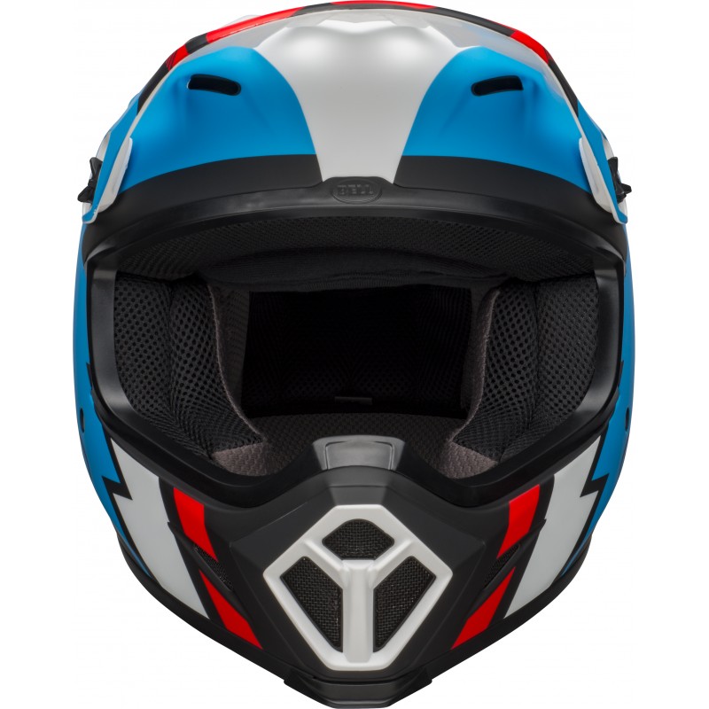 KASK BELL MX-9 MIPS TAGGER CHECK ME OUT GLOSS WHITE/BLACK
