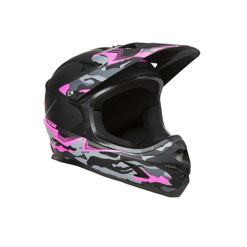 Lazer Kask Phoenix+ Matte Black Camo Pink L