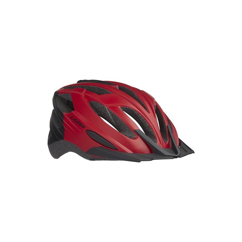 Lazer Kask Vandal Mat Red Black S +Siatka