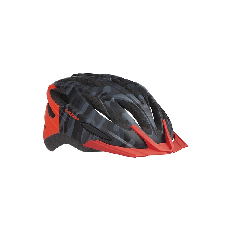 Lazer Kask Vandal Mat Blk Camo Orange S +Siatka