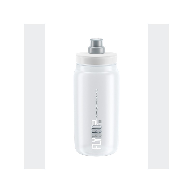 Elite Bidon Fly Clear 2018 Grey 550ml