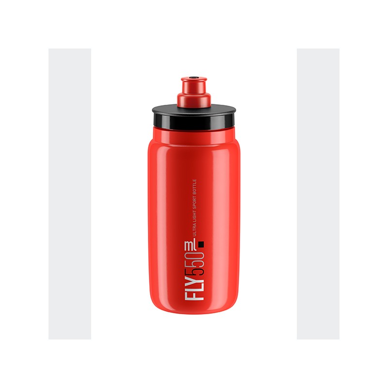 Elite Bidon Fly Red 2018 Black 550ml