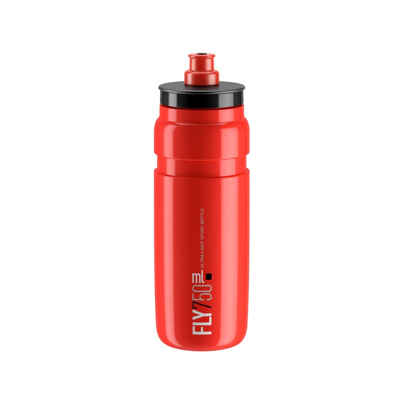 Elite Bidon Fly Red 2018 Black 750ml