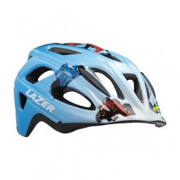 Lazer Kask P'nut Blue Racer Boy +Siatka