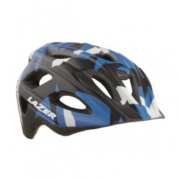 Lazer Kask Nutz Mat Blue Camo +Siatka