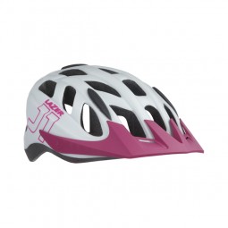 Lazer Kask J1 Mat White Pink +Siatka +LED