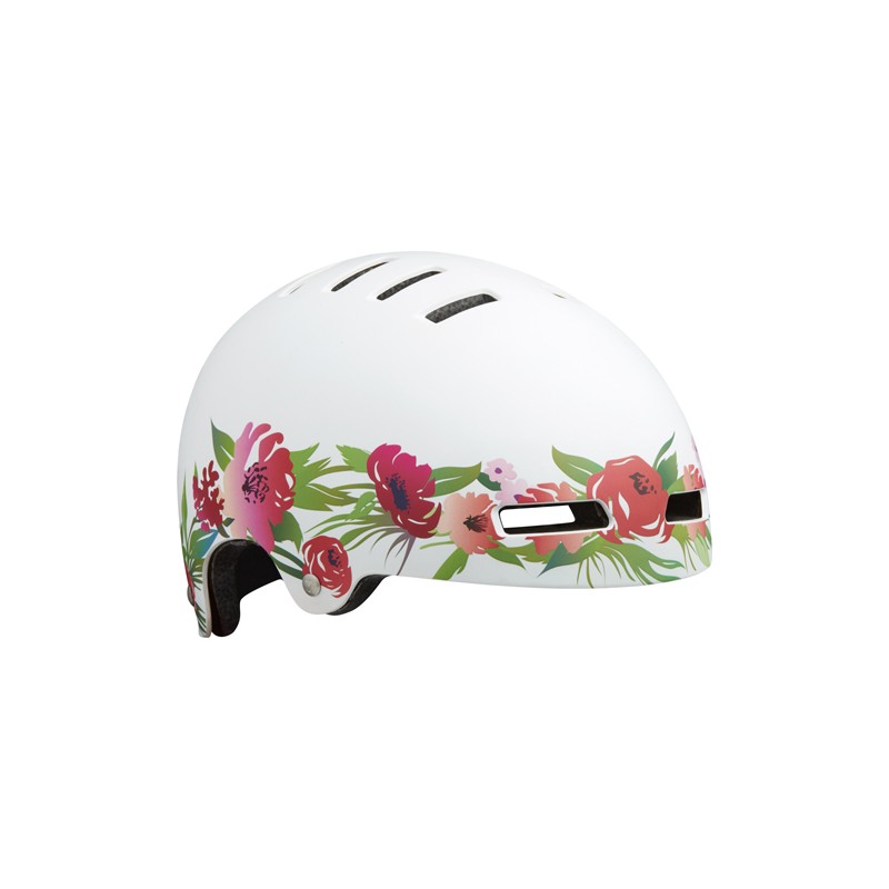 Lazer Kask Street+ JR Mat Flower Pink White