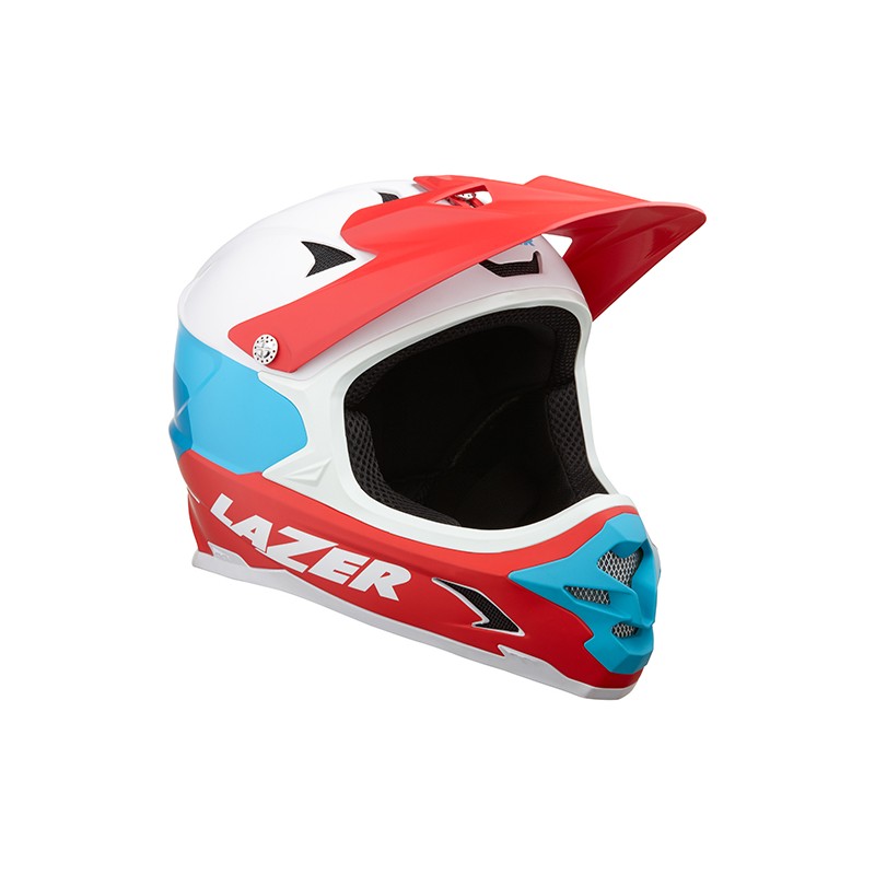 Lazer Kask Phoenix+ Mat White Blue Red L