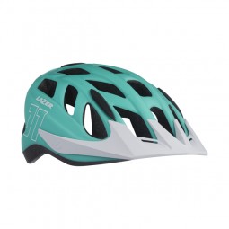 Lazer Kask J1 Mat Green White +Siatka +LED