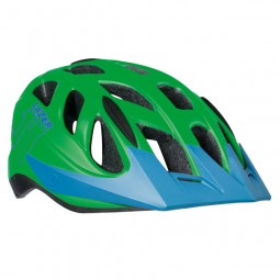 Lazer Kask J1 Mat Green Blue +Siatka +LED
