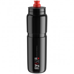 Elite Bidon Fly Black Red logo 950ml