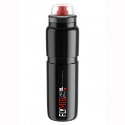 Elite Bidon Fly MTB Black Red logo 950 ml