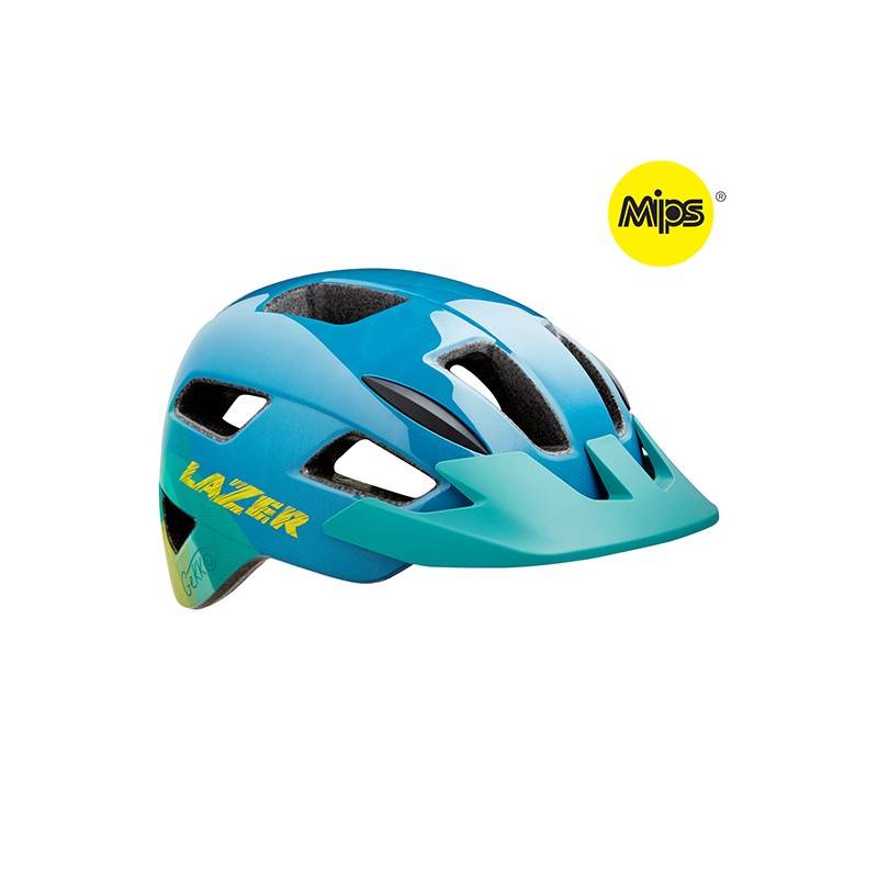 Lazer Kask Gekko Blue Yellow + MIPS