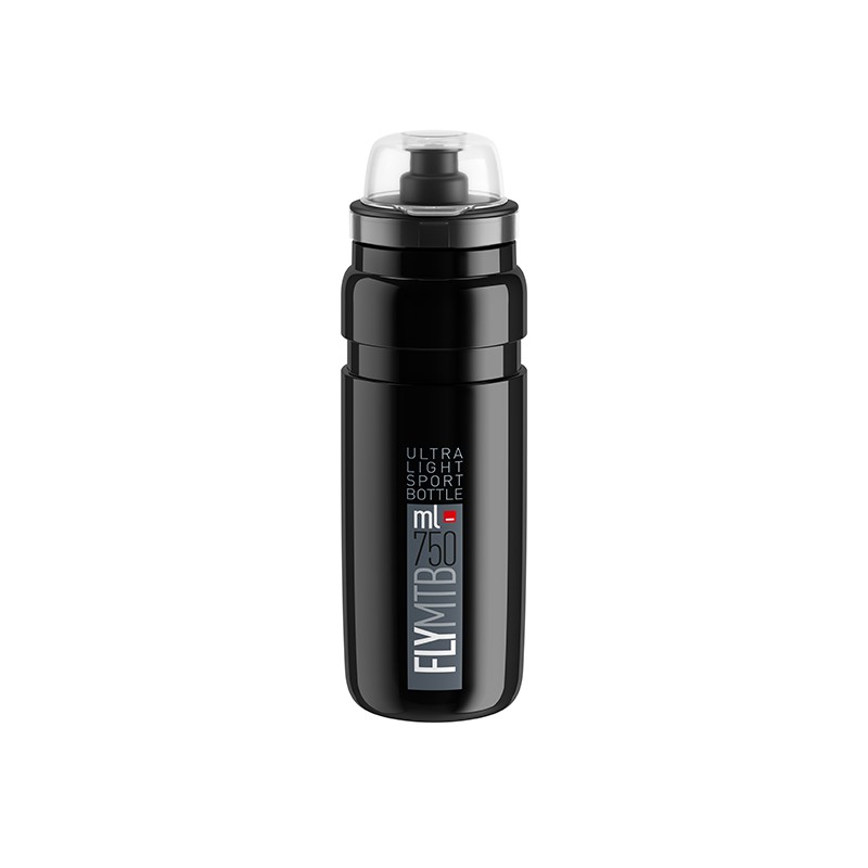 Elite Bidon FLY MTB Czarny Szary 750ml